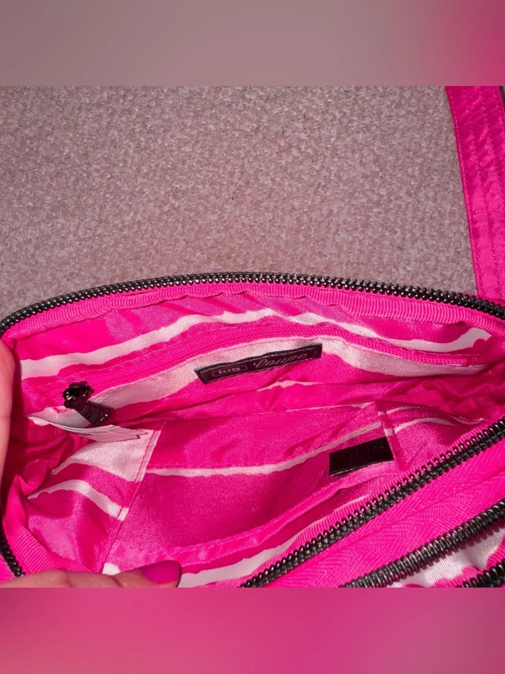 Lug Cross Body Bag *BRAND NEW* / Pink Crossbody Bag / Cream Crossbody Bag